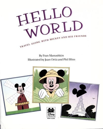Tapa de Hello world