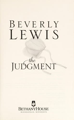 Tapa de The judgment