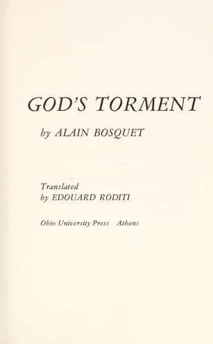 Tapa de God's torment