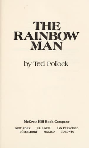 Tapa de The rainbow man