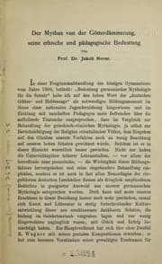 Tapa de Der Mythus von der Go tterda mmerung
