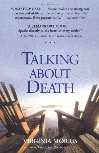 Tapa de Talking about death