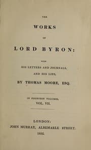 Tapa de The works of Lord Byron