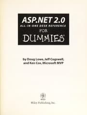 Tapa de ASP.NET 2.0 all-in-one desk reference for dummies
