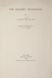Tapa de The soldiers' recessional