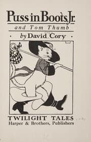 Tapa de Puss in boots, jr., and Tom Thumb