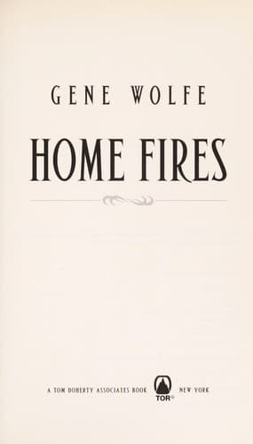 Tapa de Home fires