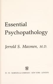 Tapa de Essential psychopathology