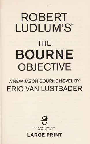 Tapa de Robert Ludlum's The Bourne objective