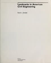 Tapa de Landmarks in American civil engineering