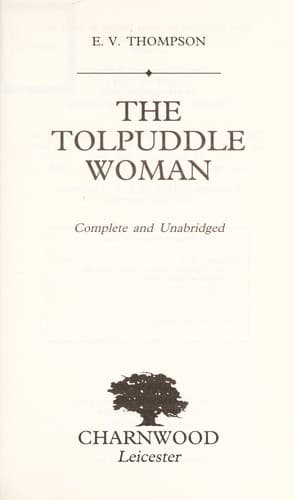 Tapa de Tolpuddle Woman