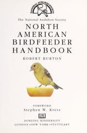 Tapa de National Audubon Society North American birdfeeder handbook