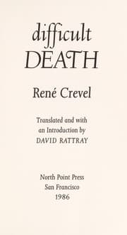 Tapa de Difficult death