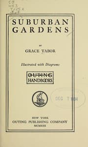 Tapa de Suburban gardens