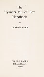 Tapa de The cylinder musical box handbook