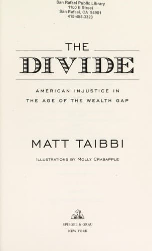 Tapa de The divide
