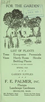 Tapa de List of plants, trees, evergreens, shrubs, hardy roses, perennials, bedding plants, in stock in our own nursery