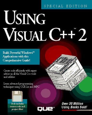 Tapa de Using Visual C++/Book and Disk (Special Edition Using)