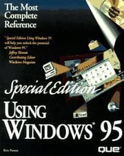 Tapa de Special Edition Using Windows 95