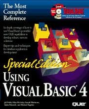 Tapa de Using Visual Basic 4
