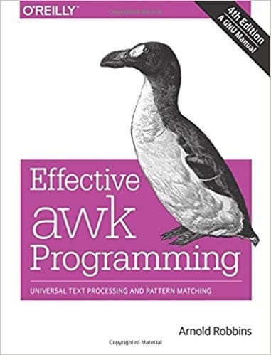 Tapa de Effective awk Programming