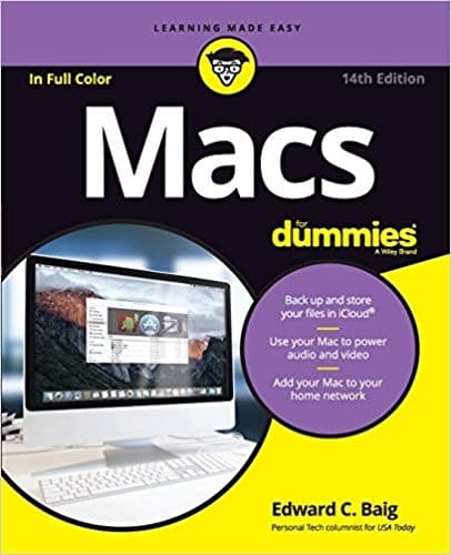 Tapa de Macs for dummies