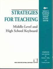 Tapa de Strategies for teaching middle-level and high school keyboard