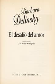 Tapa de El desafio del amor