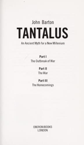 Tapa de Tantalus