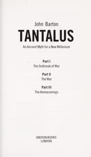 Tapa de Tantalus