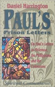 Tapa de Paul's prison letters