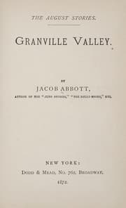 Tapa de Granville Valley