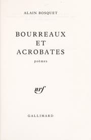 Tapa de Bourreaux et acrobates
