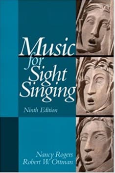 Tapa de Music for Sight Singing, 9th ed.