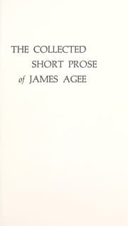Tapa de The collected short prose of James Agee