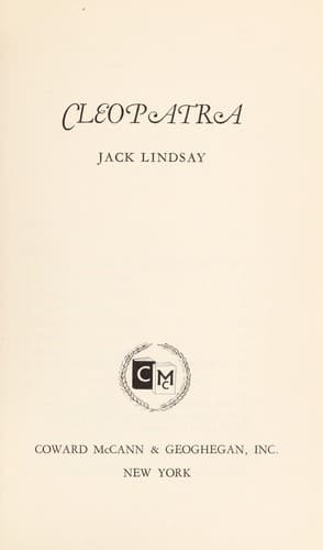 Tapa de Cleopatra