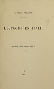 Tapa de L'Espagne en Italie ...