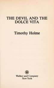 Tapa de The devil and the dolce vita