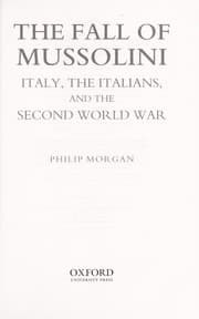 Tapa de The fall of Mussolini