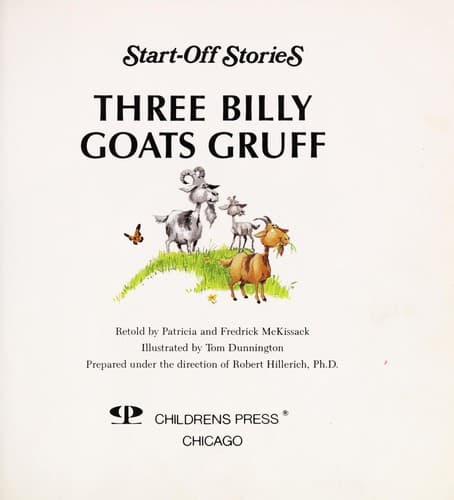 Tapa de Three billy goats Gruff