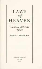 Tapa de Laws of heaven
