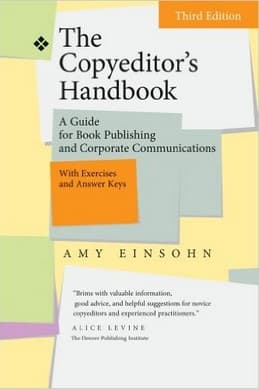 Tapa de The Copyeditor's Handbook