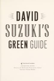 Tapa de David Suzuki's Green guide