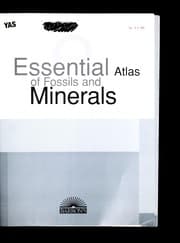 Tapa de Essential atlas of fossils and minerals