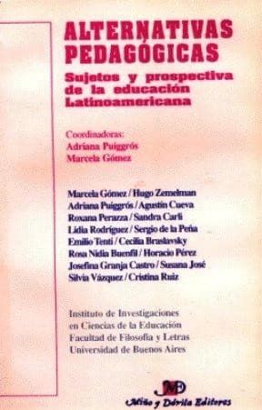 Tapa de Alternativas pedagogicas