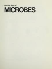 Tapa de The first book of microbes