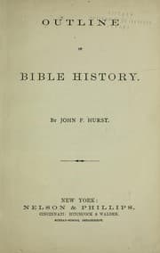 Tapa de Outline of Bible history