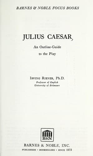 Tapa de Julius Caesar
