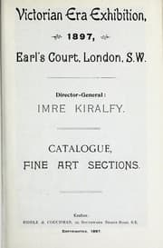 Tapa de Victorian era exhibition, 1897, Earl's Court, London, S.W.