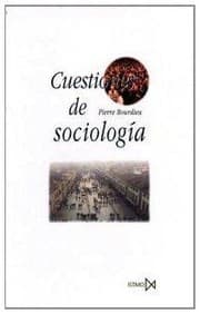 Tapa de Cuestiones de Sociologia